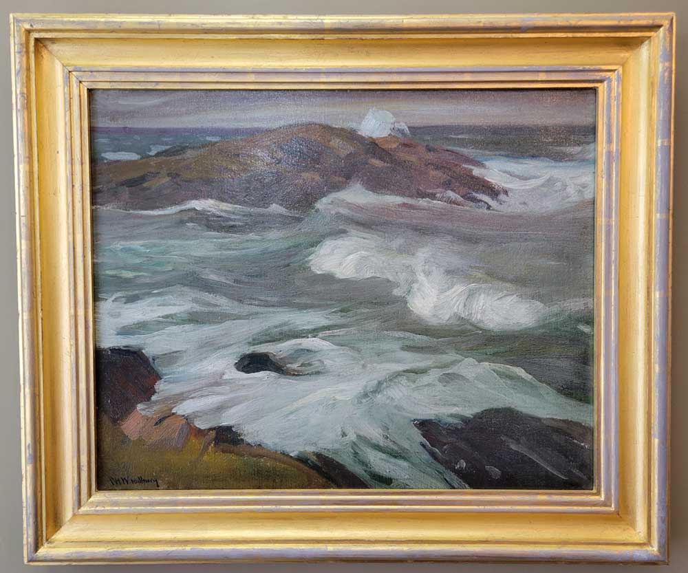 The Rocky Coast Painting